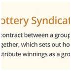 what is a lottery syndicate